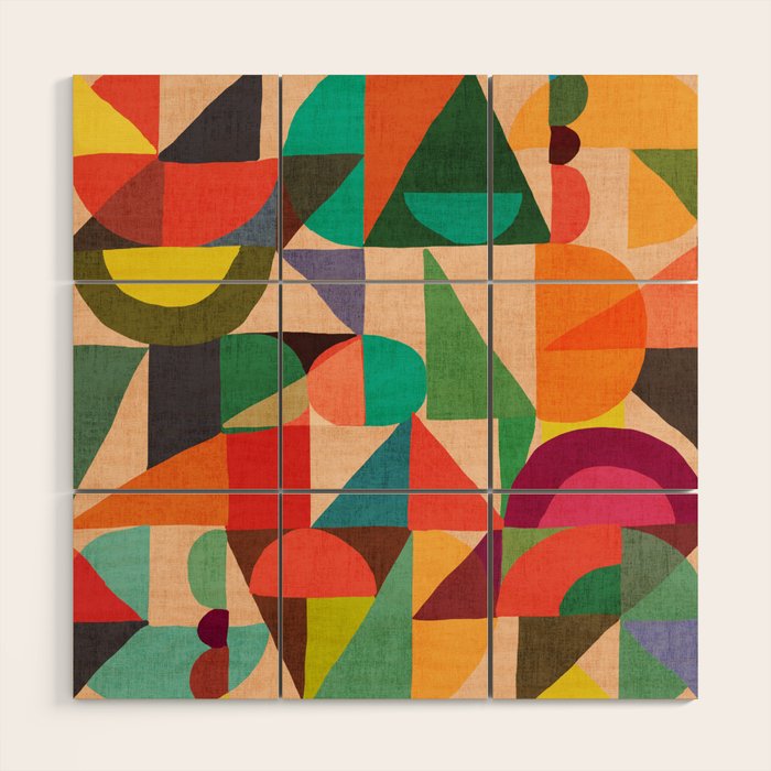 Color Field Wood Wall Art Gallery Image 1