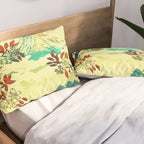 At Suidi - Autumn Mountain & Tree Ukiyoe Nature Landscape Pillow Sham Gallery Image 2