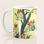 At Suidi - Autumn Mountain & Tree Ukiyoe Nature Landscape Coffee Mug Gallery Image 3