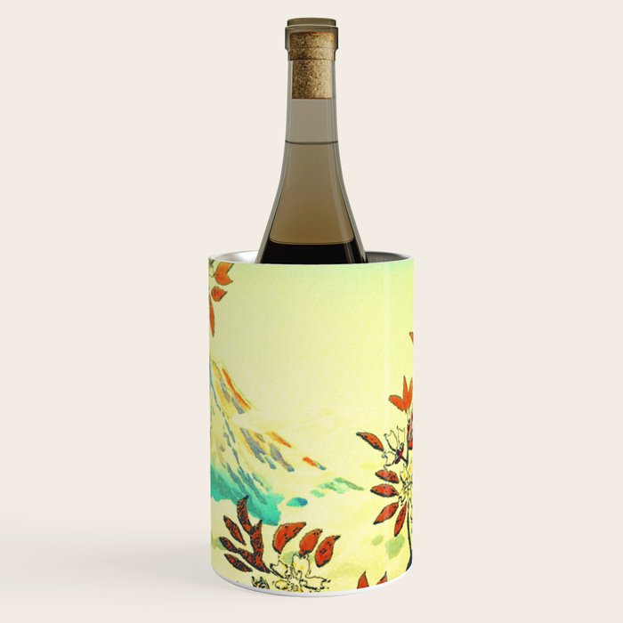 At Suidi - Autumn Mountain & Tree Ukiyoe Nature Landscape Wine Chiller Gallery Image 3