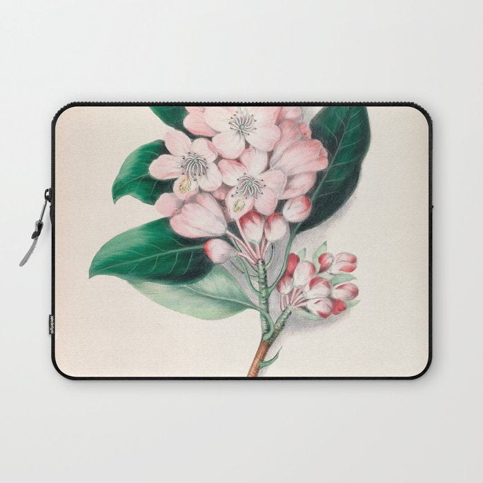  Rhododendron by Clarissa Munger Badger, 1859 (benefitting The Nature Conservancy) Laptop Sleeve Gallery Image 1