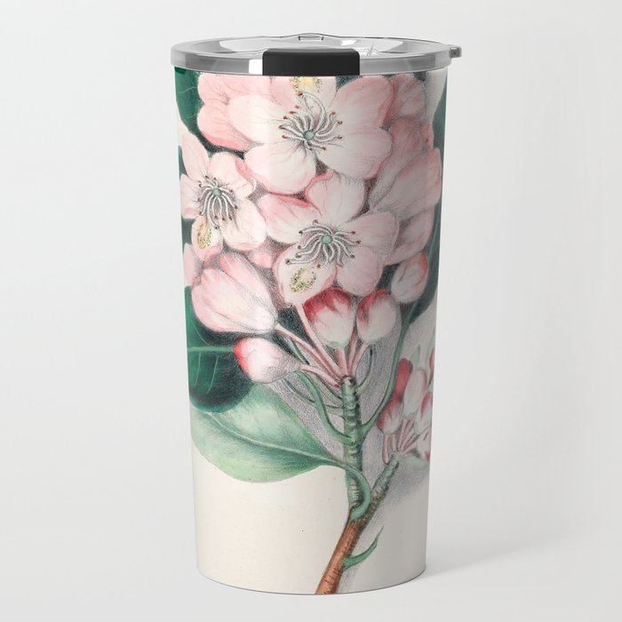  Rhododendron by Clarissa Munger Badger, 1859 (benefitting The Nature Conservancy) Travel Mug Gallery Image 1