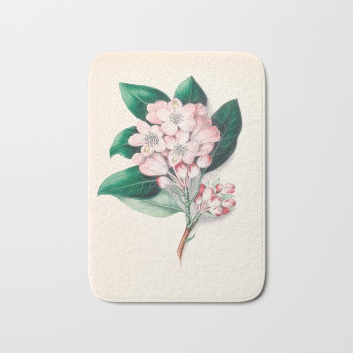  Rhododendron by Clarissa Munger Badger, 1859 (benefitting The Nature Conservancy) Bath Mat Gallery Image 1