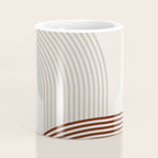 Mid Century Line Art I Coffee Mug Gallery Image 4
