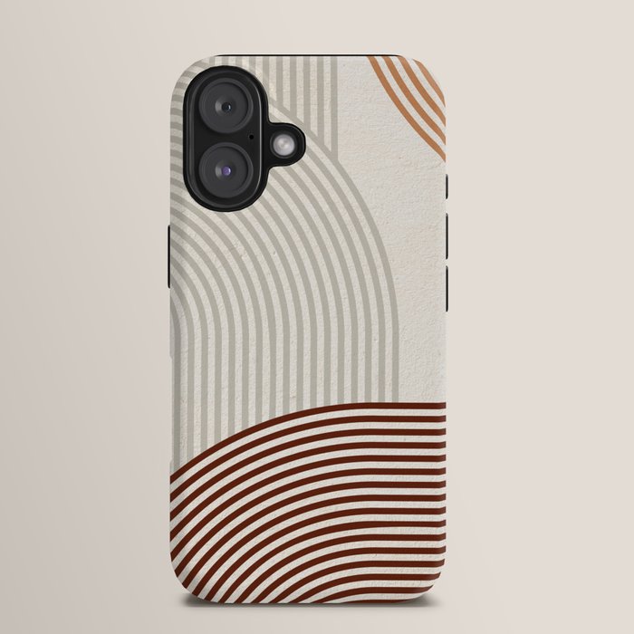 Mid Century Line Art I iPhone Case Gallery Image 13
