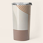 Mid Century Line Art I Travel Mug Gallery Image 2