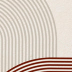 Mid Century Line Art I Coffee Mug Gallery Image 2