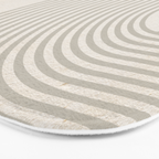 Mid Century Line Art I Bath Mat Gallery Image 3