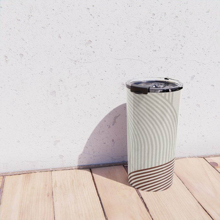 Mid Century Line Art I Travel Mug Gallery Image 4