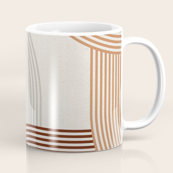 Mid Century Line Art I Coffee Mug Gallery Image 1