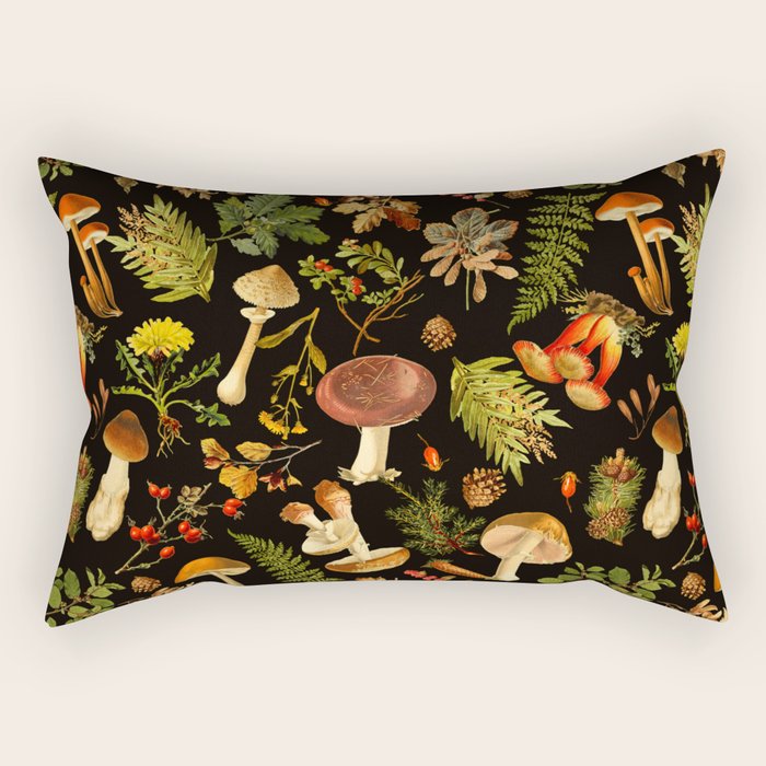 Vintage & Shabby Chic - Autumn Harvest Black Rectangular Pillow Gallery Image 1
