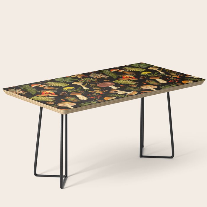 Vintage & Shabby Chic - Autumn Harvest Black Coffee Table Gallery Image 1