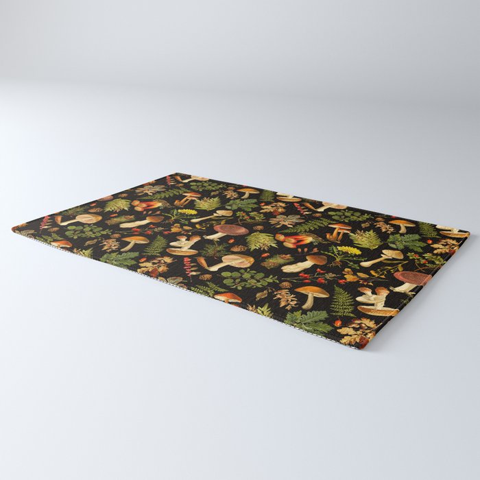 Vintage & Shabby Chic - Autumn Harvest Black Rug Gallery Image 3