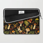 Vintage & Shabby Chic - Autumn Harvest Black Laptop Sleeve Gallery Image 2