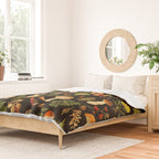 Vintage & Shabby Chic - Autumn Harvest Black Duvet Cover Gallery Image 2
