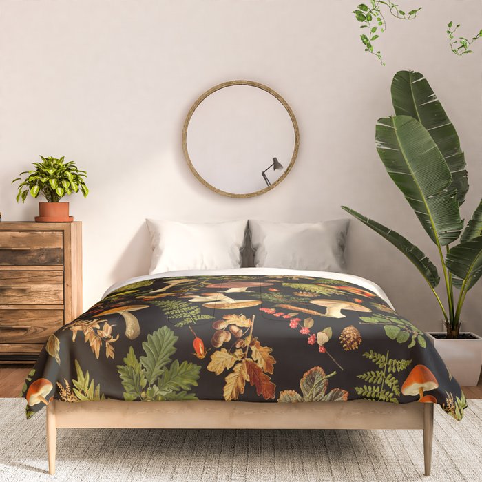 Vintage & Shabby Chic - Autumn Harvest Black Comforter Gallery Image 3