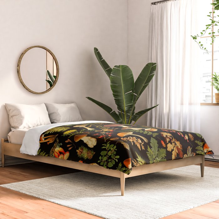 Vintage & Shabby Chic - Autumn Harvest Black Comforter Gallery Image 2