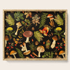 Vintage & Shabby Chic - Autumn Harvest Black Serving Tray Gallery Image 1