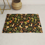 Vintage & Shabby Chic - Autumn Harvest Black Rug Gallery Image 1