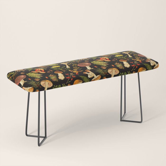 Vintage & Shabby Chic - Autumn Harvest Black Bench Gallery Image 1