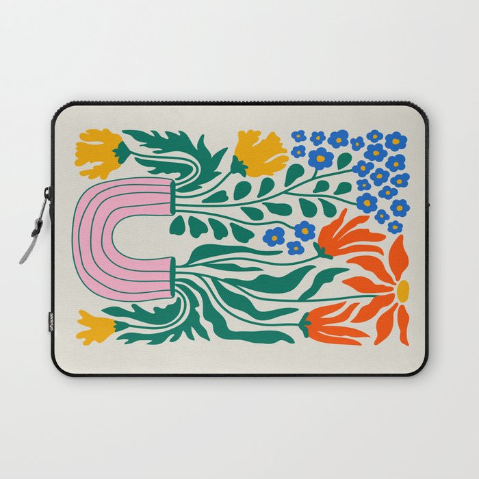 Flower Market 04: Madrid Laptop Sleeve Gallery Image 1