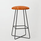 Line Drawing Flowers Stool Gallery Image 1