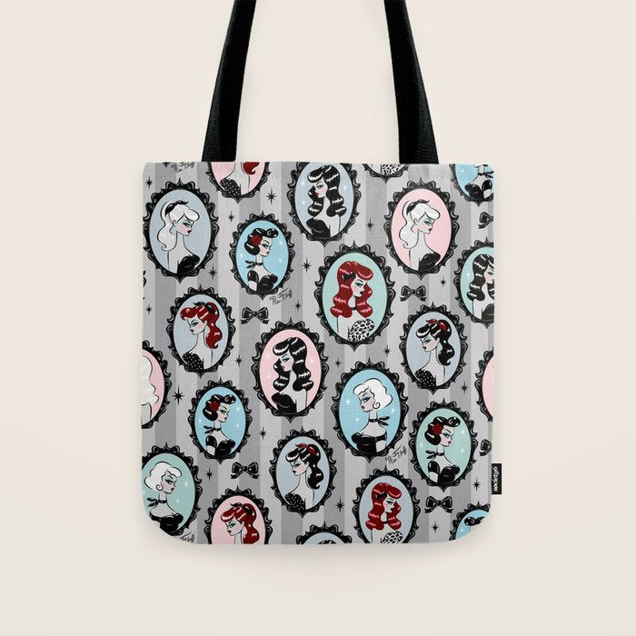 Cameo Dolls Tote Bag Gallery Image 1