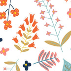 Botanical Harmony | Floral Vintage Plants Colorful Leaves | Autumn Spring Nature Bohemian Chic Coffee Mug Gallery Image 2
