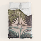 Rose Gold River Compass Comforter Gallery Image 6
