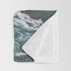 Rose Gold River Compass Throw Blanket Gallery Image 3