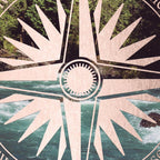 Rose Gold River Compass Coffee Mug Gallery Image 2