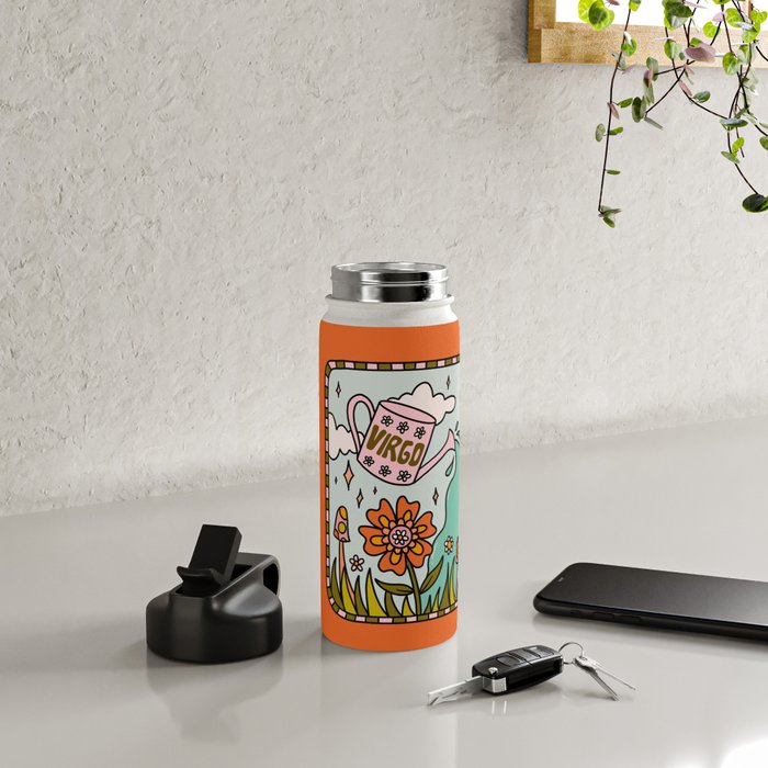 Virgo Garden Water Bottle Gallery Image 4