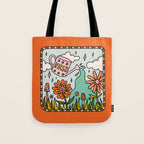 Virgo Garden Tote Bag Gallery Image 1