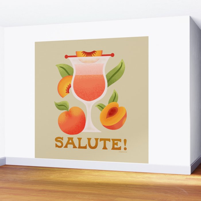 Bellini - Amalfi Coast Cocktails Wall Mural Gallery Image 2