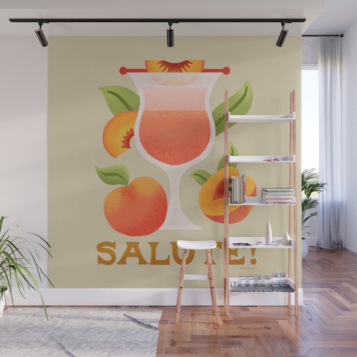 Bellini - Amalfi Coast Cocktails Wall Mural Gallery Image 1