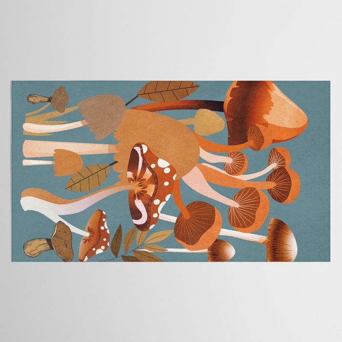 Mushrooms 3 Tablecloth Gallery Image 2