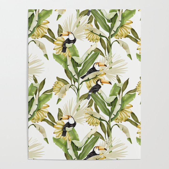Toucans in Banana Plantation N Poster Gallery Image 4