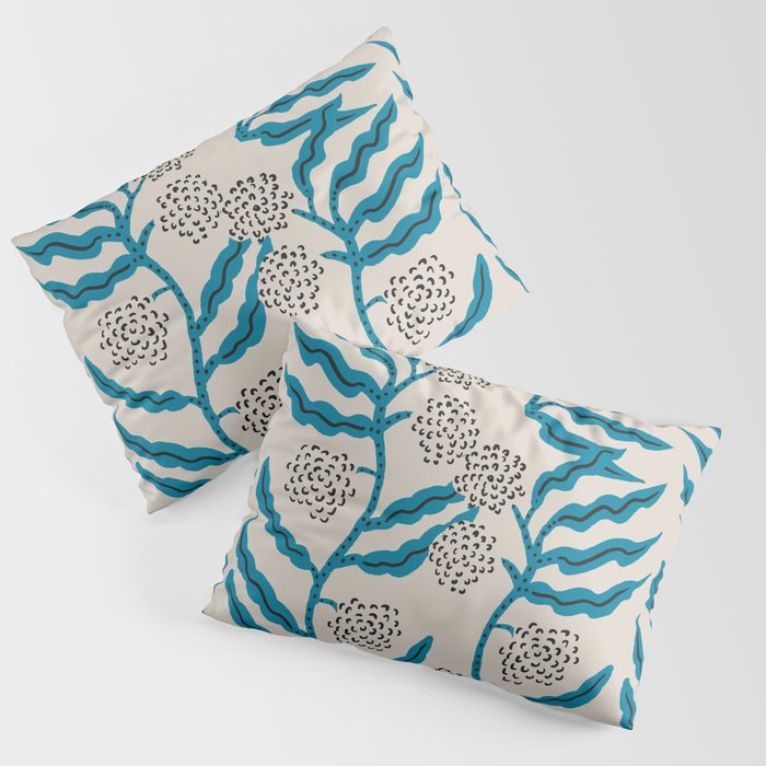 LA VILLE VINE BLUE Pillow Sham Gallery Image 3