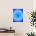 Present Moment Blue Aura Poster Gallery Image 2