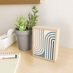 Bold Curvature Stripes II Mini Art Print Gallery Image 2