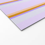 Lavender Pinstripes Welcome Mat Gallery Image 2