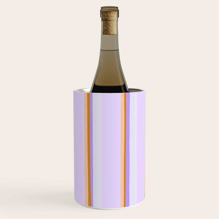 Lavender Pinstripes Wine Chiller Gallery Image 1
