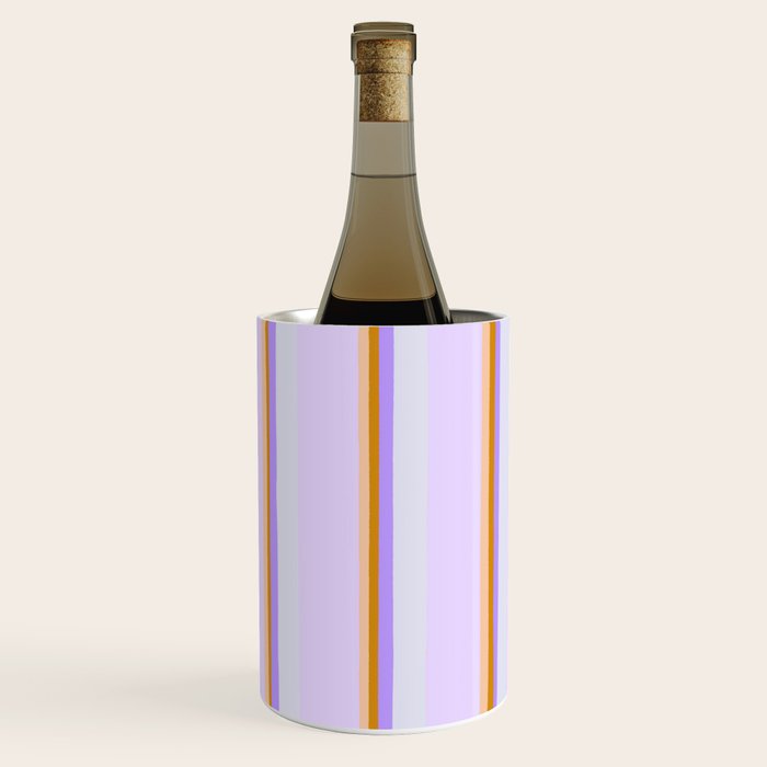 Lavender Pinstripes Wine Chiller Gallery Image 3