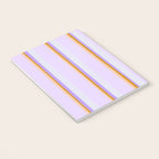 Lavender Pinstripes Notebook Gallery Image 3