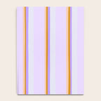 Lavender Pinstripes Notebook Gallery Image 4