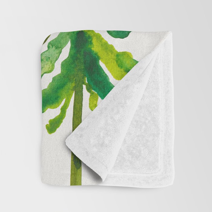 Pine Trees - Green Palette Throw Blanket Gallery Image 3