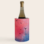 Abstract Fire Sunset Adventure  Wine Chiller Gallery Image 3