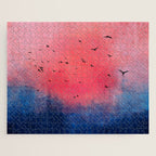 Abstract Fire Sunset Adventure  Jigsaw Puzzle Gallery Image 1