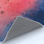 Abstract Fire Sunset Adventure  Rug Gallery Image 4