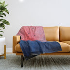 Abstract Fire Sunset Adventure  Throw Blanket Gallery Image 1